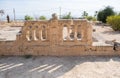 Remains of HishamÃ¢â¬â¢s Palace aka Khirbet al Mafjar, archeological sites in Jericho Royalty Free Stock Photo